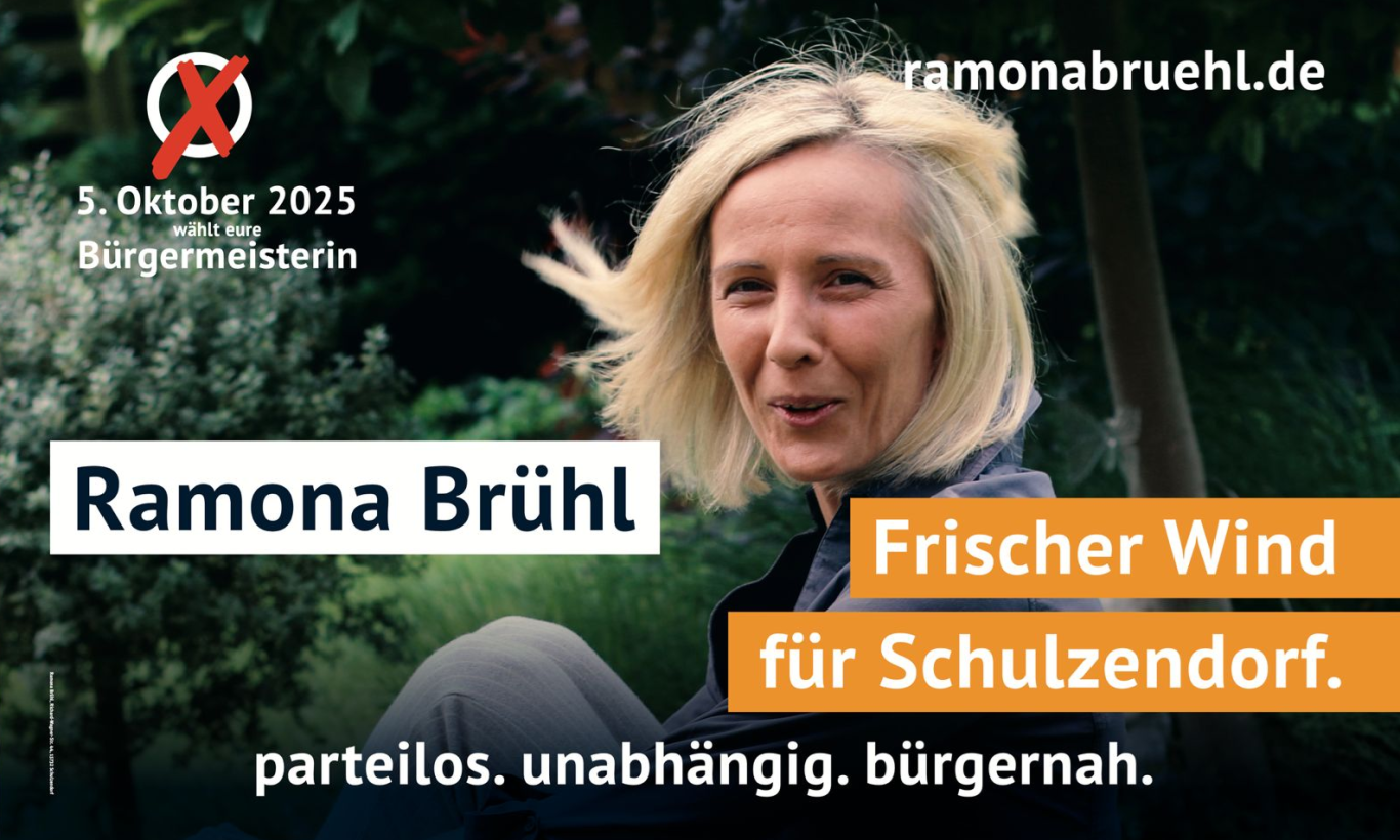 Ramona Brühl Bürgermeisterkandidatin für Schulzendorf Ramona Brühl Bürgermeisterkandidatin für Schulzendorf frischer-wind-für-schulzendorf.de